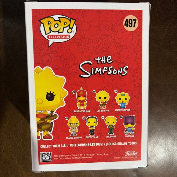Lisa Simpson (The Simpsons) Funko Pop - Picture 3 of 4